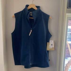 Woolrich Women's Blue Fleece Vest